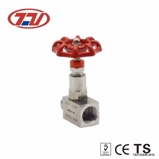 High Temperature Thread Stainless Steel SS304 SS316 Forged Female Needle Valve